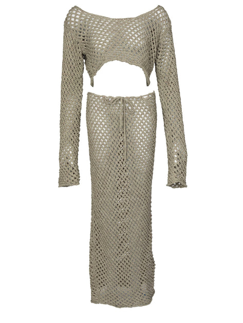 Magen Knitted Shirt-Magen Knitted Skirt