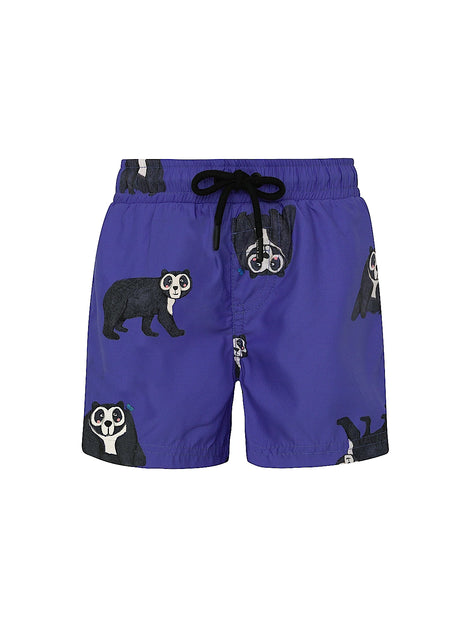 Pepita & Me Swimshorts - Palmeras Negro main image 1