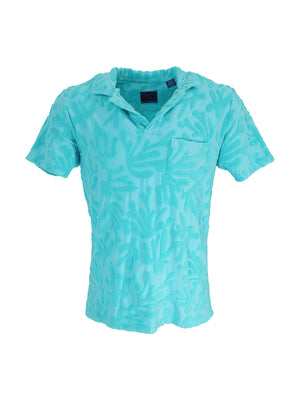 Lords of Harlech: Johnny Polo Shirt (LHK-JOHNNY-LAGOON-CORAL)