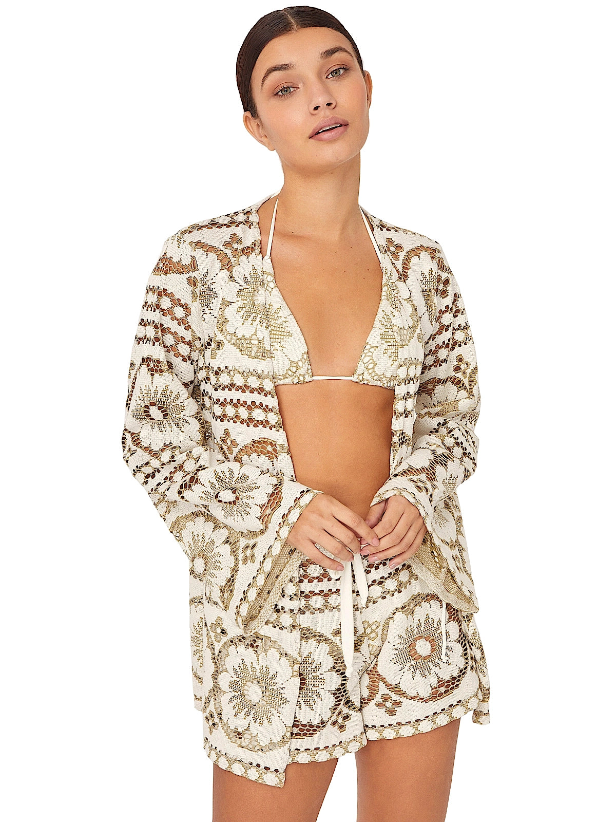 Aguaclara: Amore 449 Open Blouse