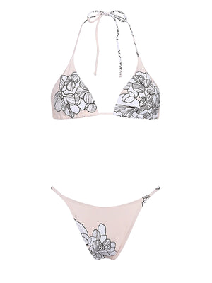 Aguaclara: Hortense 50 Triangle-Hortense 15 String Bikini (HORTENSE-50-HORTENSE-15)