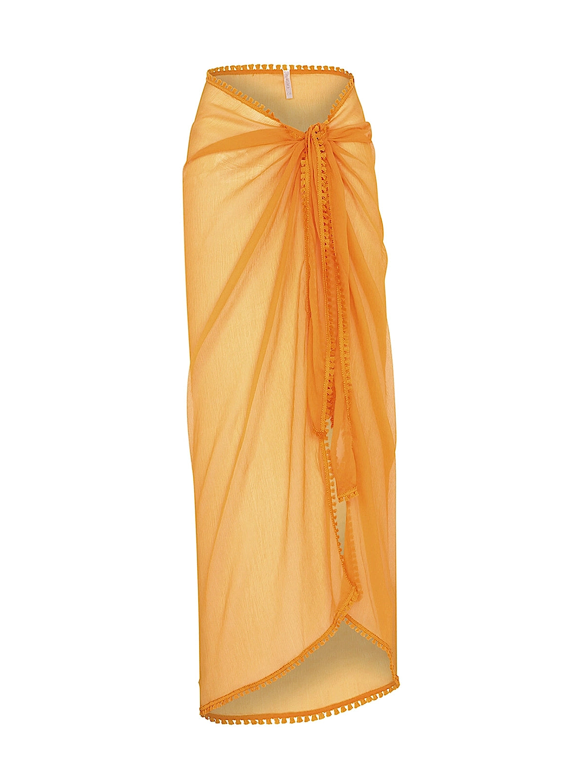 Aguaclara: Papaya 519 Wrap Skirt