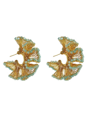 Lavish by Tricia Milaneze: Rio Hoop Earrings (3228-001-027)