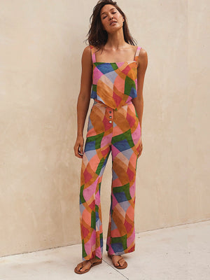 Aquari: Coastal Cami-Palma Pants (#TP002-02-#PT001-02)