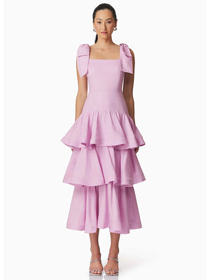 Elliatt: Kara Tiered Maxi Dress (EC6022539-LILAC)