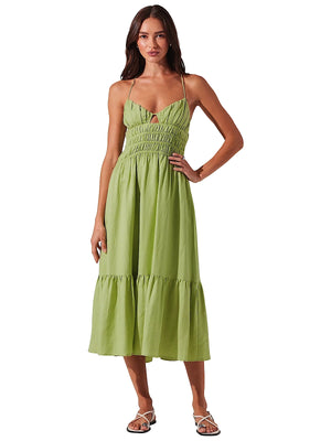 Astr the Label: Eleni Dress (ACDR102725-GRN)