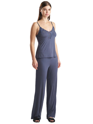 Natori: Feathers Essentials Cami Pajama Set (U76229-NAV)