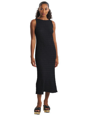 Natori: Waves Maxi Dress (V73142-BLK)