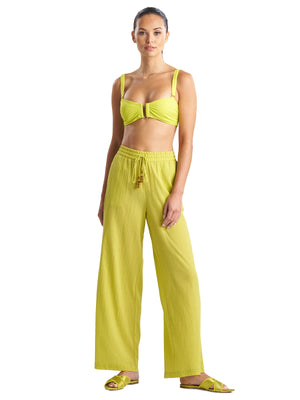 Natori: Cotton Gauze Pants With Tassel (V77022-CIT)