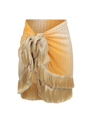 Gapaz Beachwear: Solar Franjas Sarong (1394)