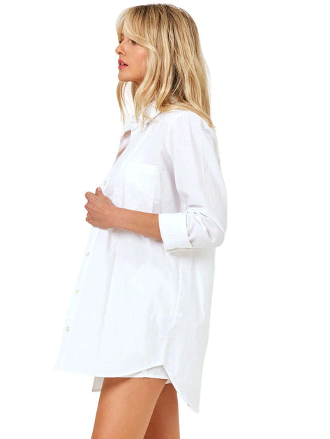 L Space: Skipper Shirt-Skipper Short (SKETP23-WHT-SKESH23