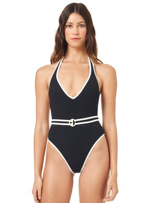 L Space: Caicos One Piece (RHCOMC25-BLC)