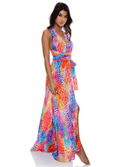 Luli Fama: Convertible Maxi Dress (L759J71-111)