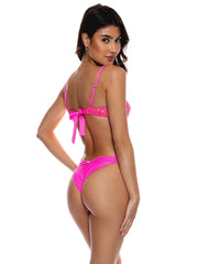 Luli Fama: Sequins Balconette-Sequins Multi Strap Bikini (L737S29-052-L737S20-052)