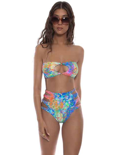 新品！Luli Fama　Reversible Bikini　リバーシブルビキニ PALMARES - Reversible Knot Halter Bikini – Luli Fama