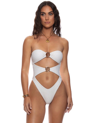 Luli Fama: Cut-Out One-Piece (L835J16-002)