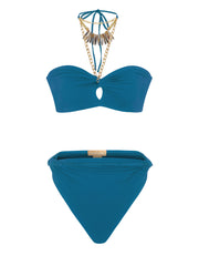 Maliluha: Bohemian Fortunes Horizon Bikini (SS22BKN05-BLUE)
