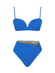 Maliluha: Dancing Queen Sky Bikini (SS22BKN10-BLUE)