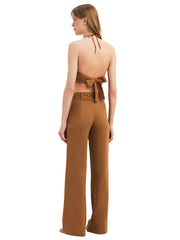 Maliluha: Miami Muse-Miami Muse Pant (SS23TP01-BRW-SS23PNT01-BRW)