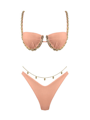 Seashell: Colette-Alana Bikini (WT0035-SS-FENIC-WT0036-SS-FENIC)