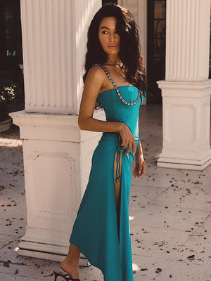 Seashell: Pauline Long Skirt (WT0039-PAVNE)