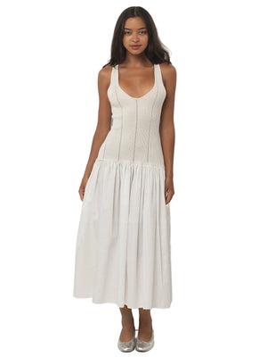 Belle the Label: Sienna Dress (HS2426-WHT)