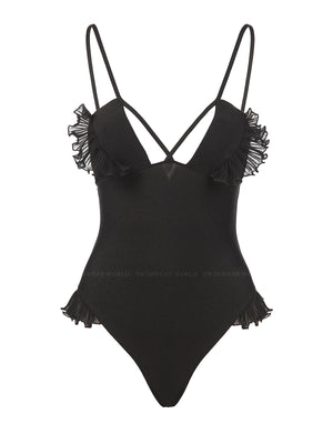 Isabel Beachwear: Rebelle One Piece (REBELLEOP-BLK)