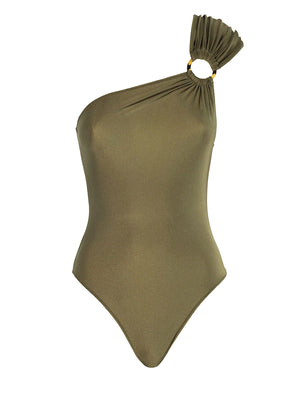 Isabel Beachwear: Bamboo One-Piece (BMBOSKRT-SGRE)