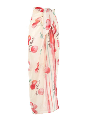 Isabel Beachwear: Foulard Pareo (FLRD-CHRY)