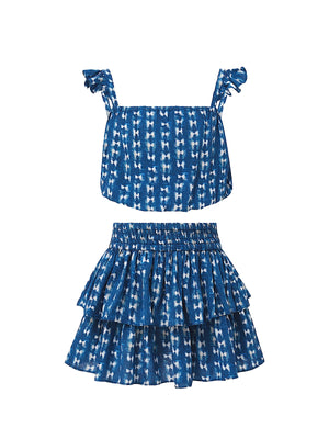Change of Scenery Kids: Girls Bryn Top and Skirt Set (2511CVSK002DN)