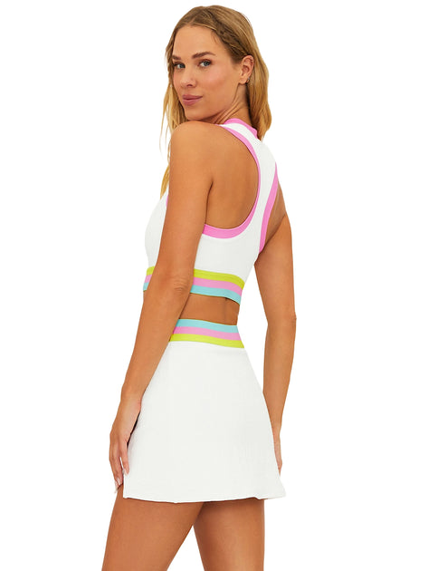 Beachriot - Shore Skirt in Rosed Blush Cable