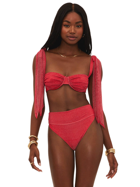 Beach Riot Winona Ribbed Bikini Top