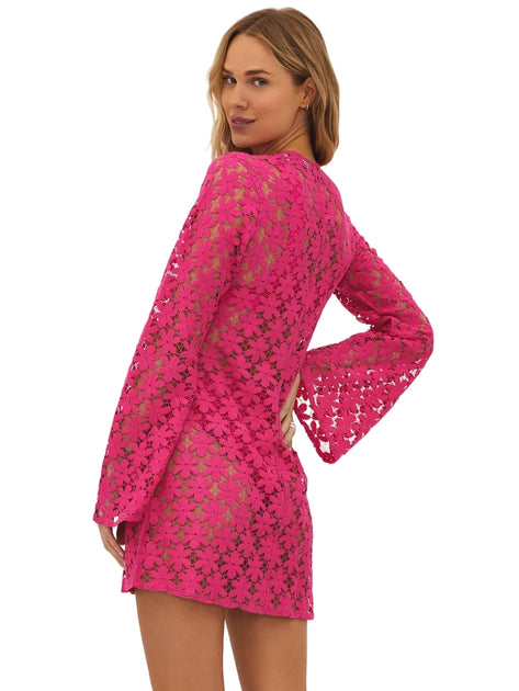 ワンピース CRINKLE ROSE DRESS Beach Riot: Goldie Dress (BR43263S4-BRFU) – Swimwear World