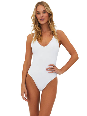 Beach Riot: Reese One Piece (BR8043C-WHT)
