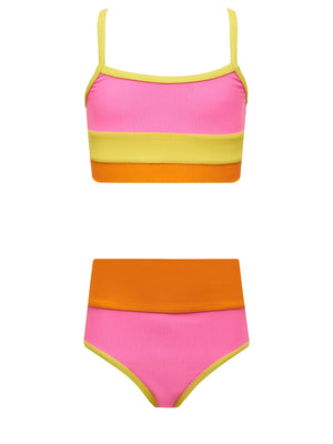 Beach Riot Kids: Little Eva Emmy Bikini (BRG50092S5-SOLC)