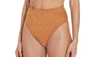 Diara Bandeau-Buttons Hot Pants Bikini