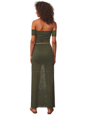 Vix: Brine Detail Long Dress (344-850-015)