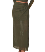 Mira-Amira Detail Long Skirt