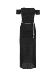 Vix: Brine Detail Long Dress (344-856-001)