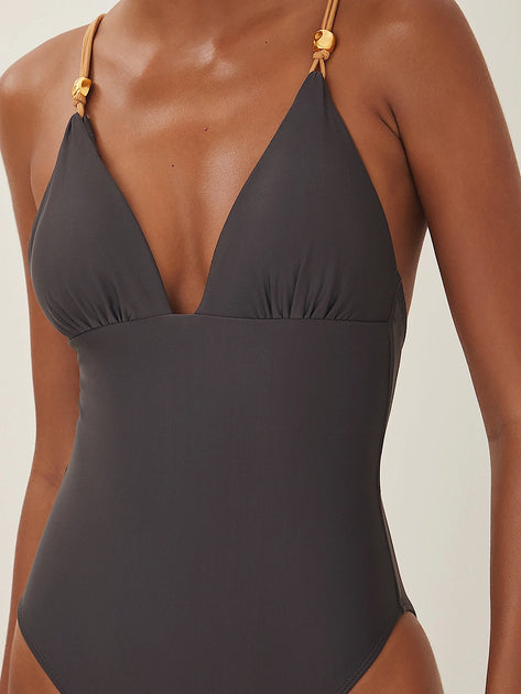 ★Since Then★ Waltz pin tuck mini one piece Vix: Nancy Claire One-Piece (VG251044) – Swimwear World