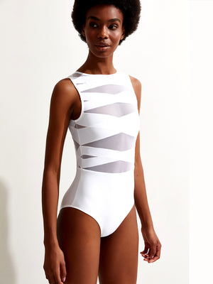 Oye Swimwear: Nyx (NYX-WHT)