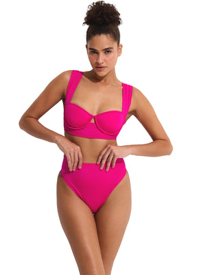 Oye Swimwear: Celestina Bikini (CELESTINAT-FSCH-CELESTINAB-FSCH)