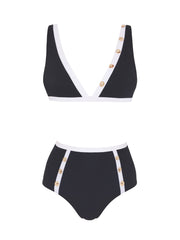 Moeva: Greca bikini (0750T-BLK-07520-BLK)