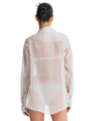 Moeva: Ambrossia Shirt Cover Up (21-0903-SILV)