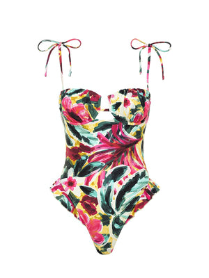 Montce: Petal Ruffle One-Piece (OP218)