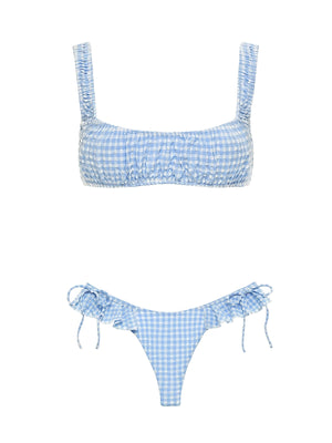 Montce: Zoe Sport-Uno Ruffle Bows Bikini (AT039-BB940)