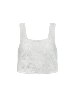 Montce: Square Neck Crop Top (MT077)
