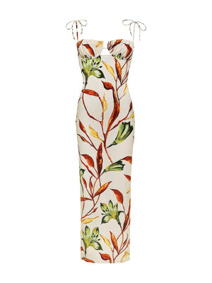 Montce: Petal Long Slip Dress (MD084)