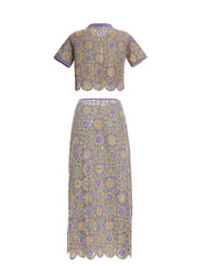 Agua Bendita: Lilian Shirt-Nui Skirt (13169-13170)