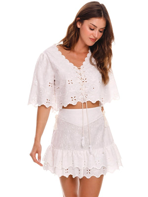 Agua Bendita: Madeira-Nixi Skirt (15386-15387)